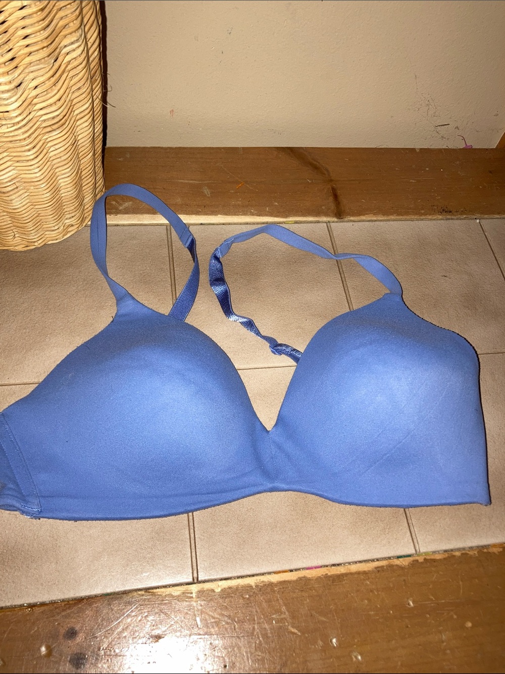 Wacoal Blue Padded Bra 32C